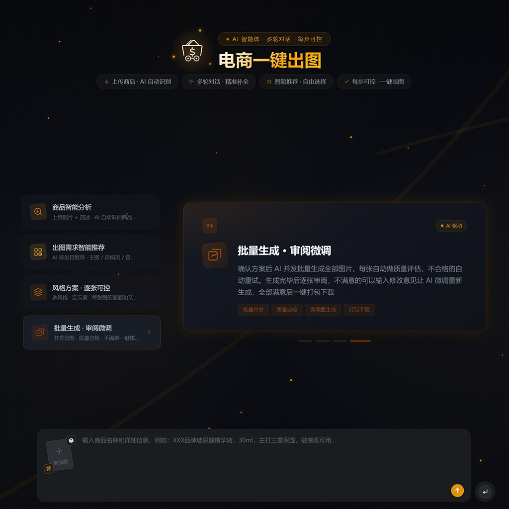 电商生图生视频 - 画意电商生态圈